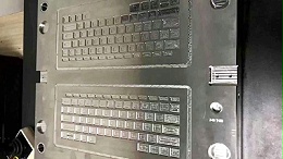 苹果电脑键盘模具